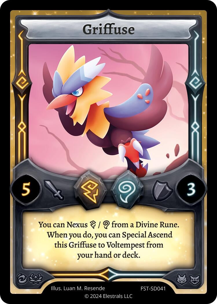 Image for Griffuse (Divine Champions: Firestorm Starter Decks) (FST-SD041) - Elestrals