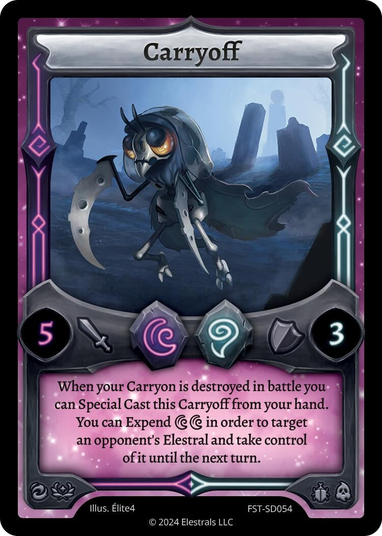 Image for Carryoff (Divine Champions: Firestorm Starter Decks) (FST-SD054) - Elestrals