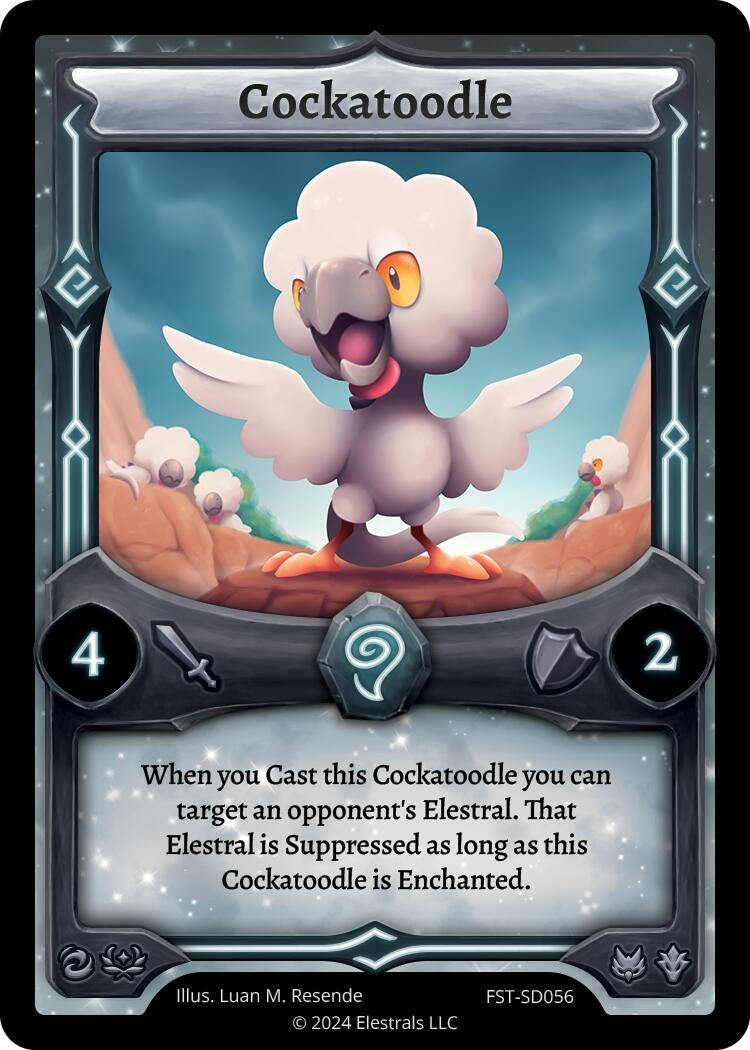 Image for Cockatoodle (Divine Champions: Firestorm Starter Decks) (FST-SD056) - Elestrals