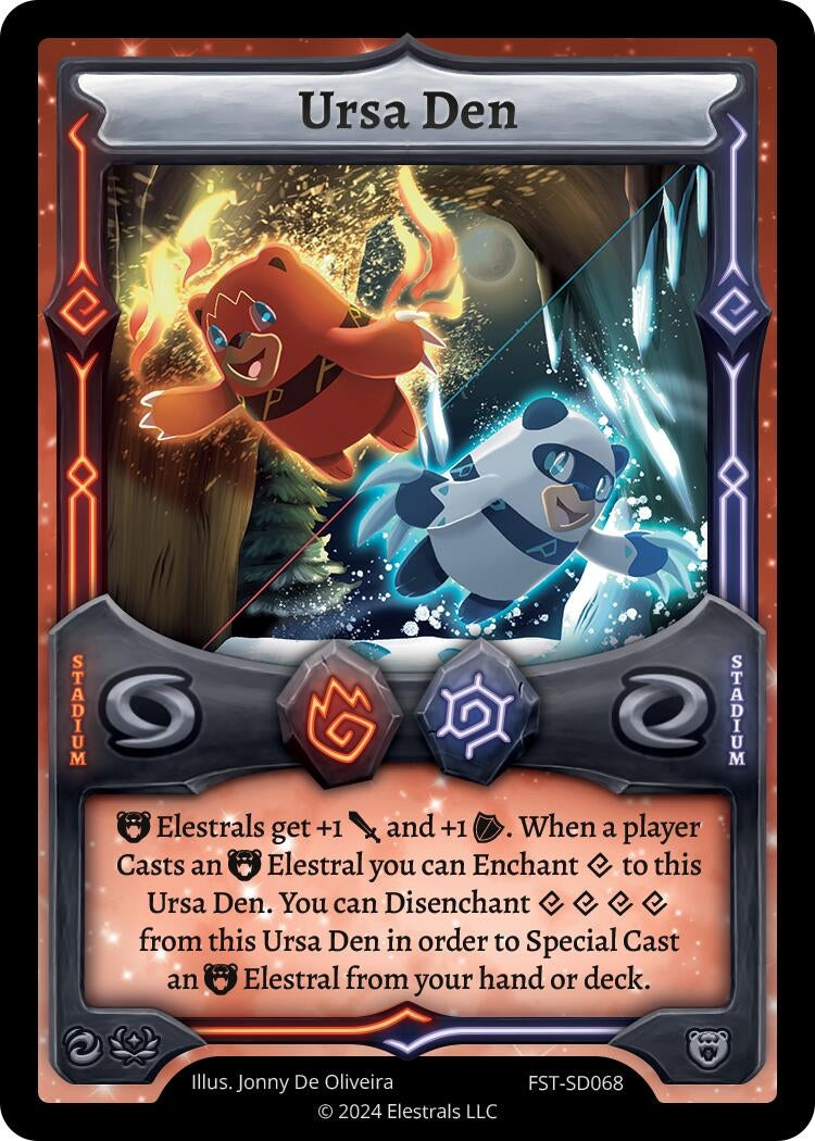 Image for Ursa Den (Divine Champions: Firestorm Starter Decks) (FST-SD068) - Elestrals