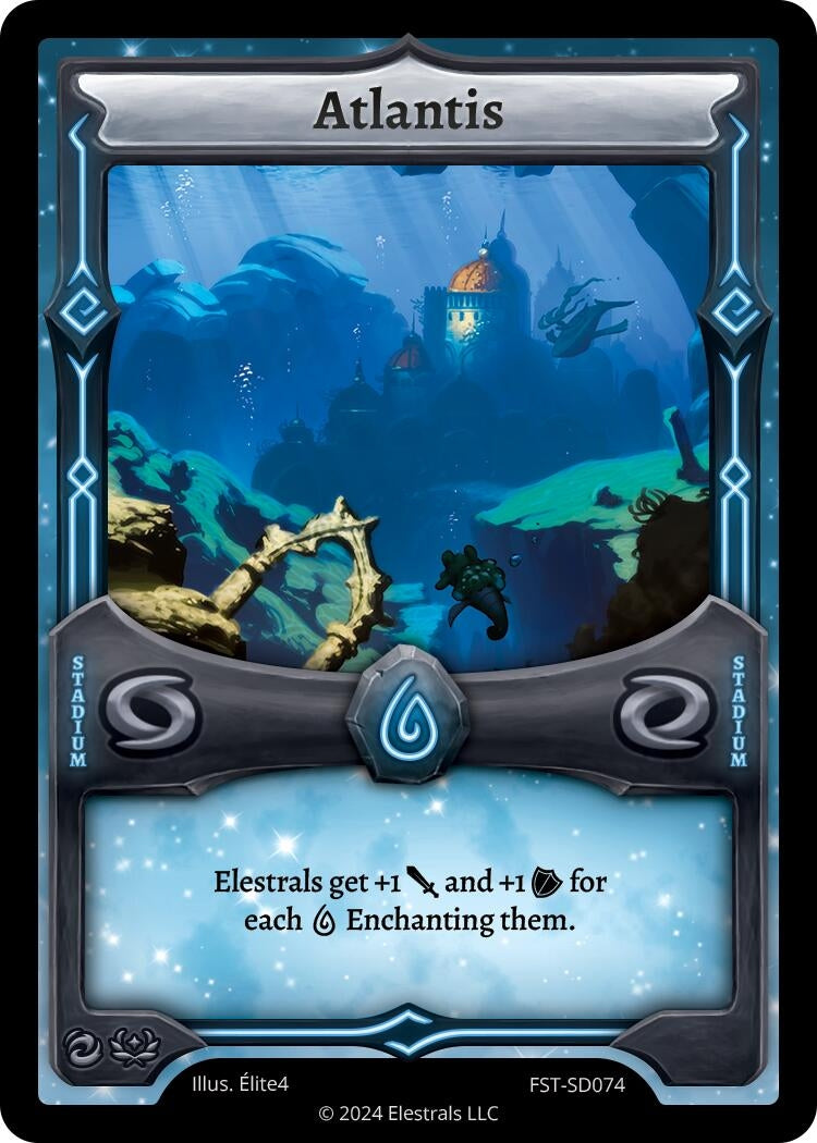 Image for Atlantis (Divine Champions: Firestorm Starter Decks) (FST-SD074) - Elestrals