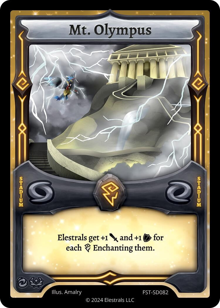 Image for Mt. Olympus (Divine Champions: Firestorm Starter Decks) (FST-SD082) - Elestrals