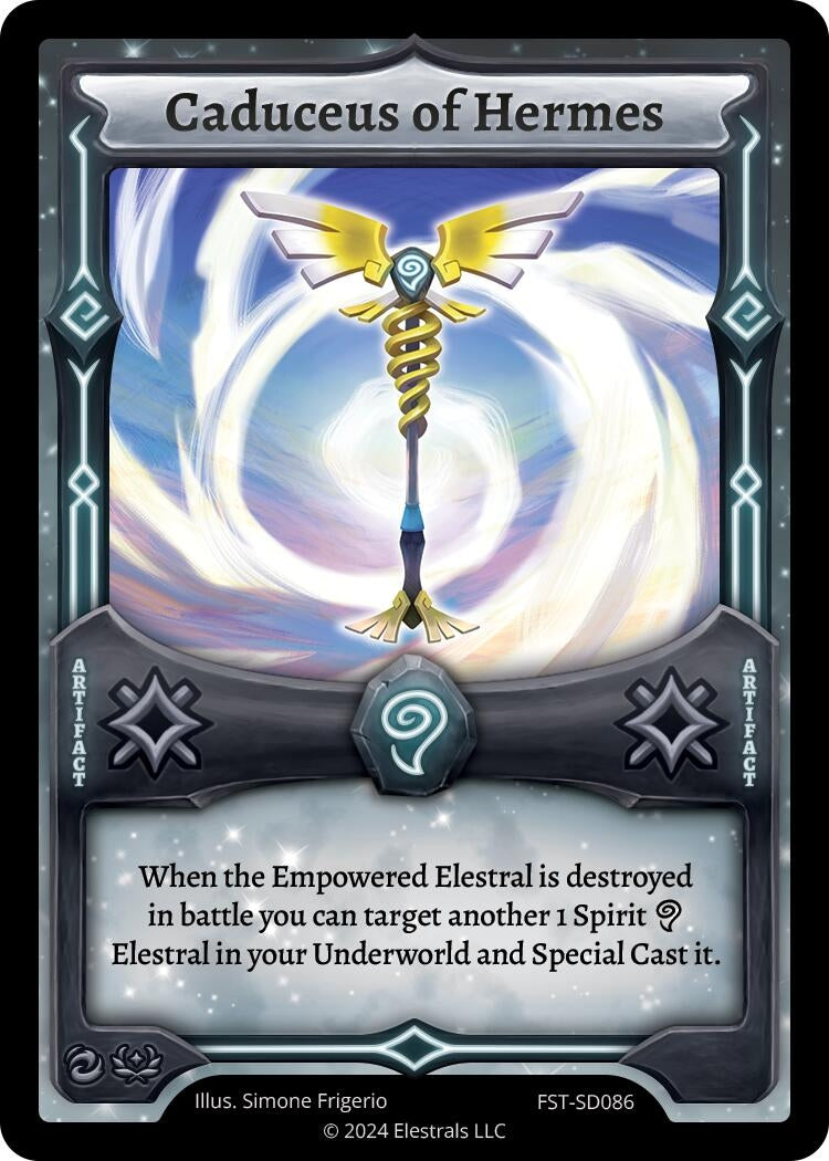Image for Caduceus of Hermes (Divine Champions: Firestorm Starter Decks) (FST-SD086) - Elestrals