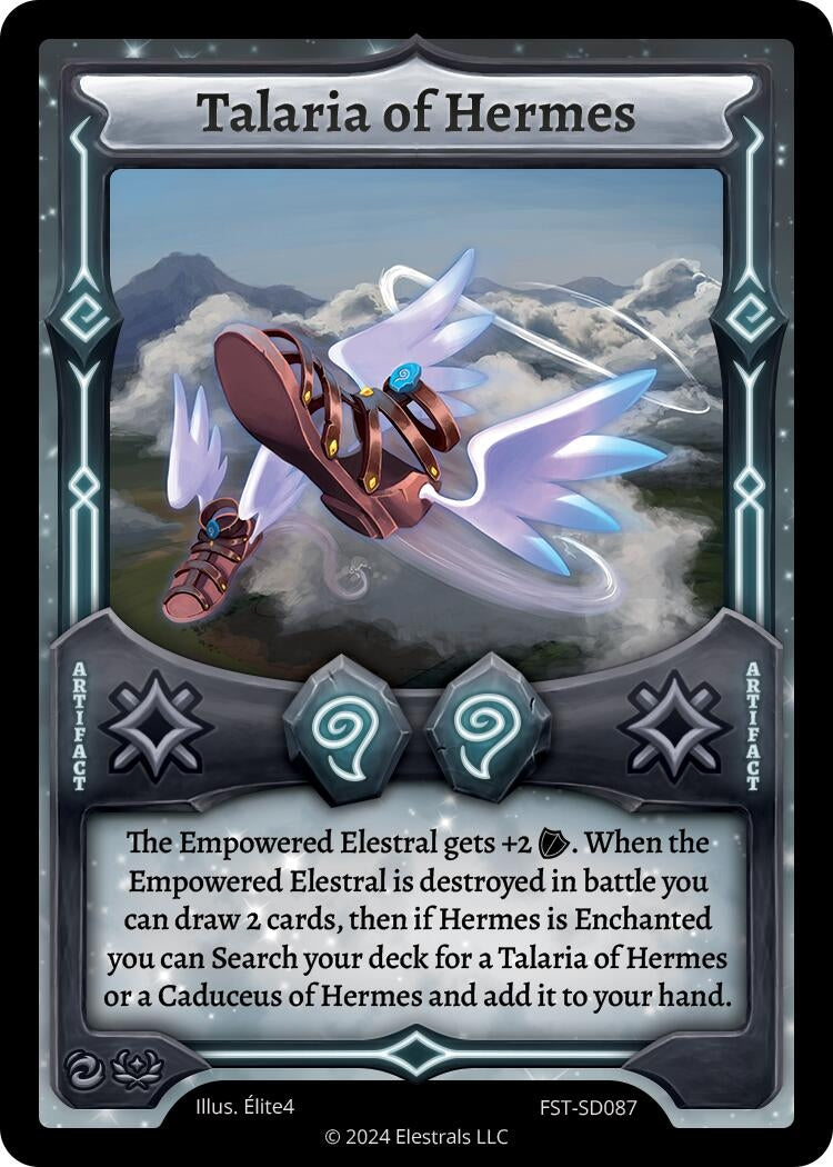 Image for Talaria of Hermes (Divine Champions: Firestorm Starter Decks) (FST-SD087) - Elestrals