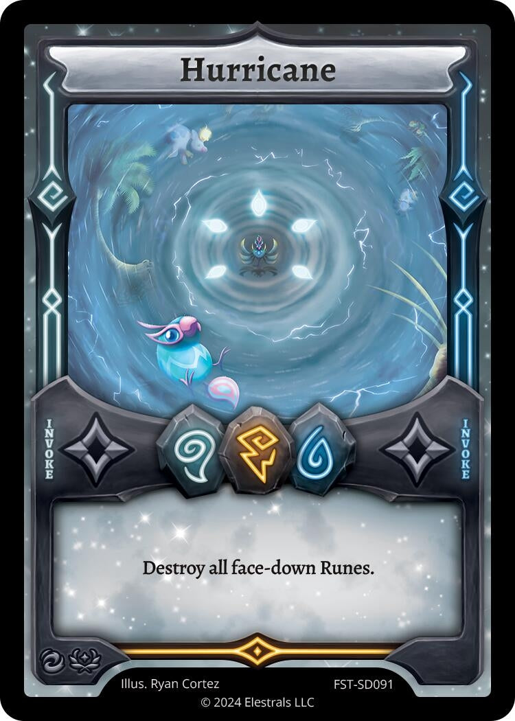 Image for Hurricane (Divine Champions: Firestorm Starter Decks) (FST-SD091) - Elestrals