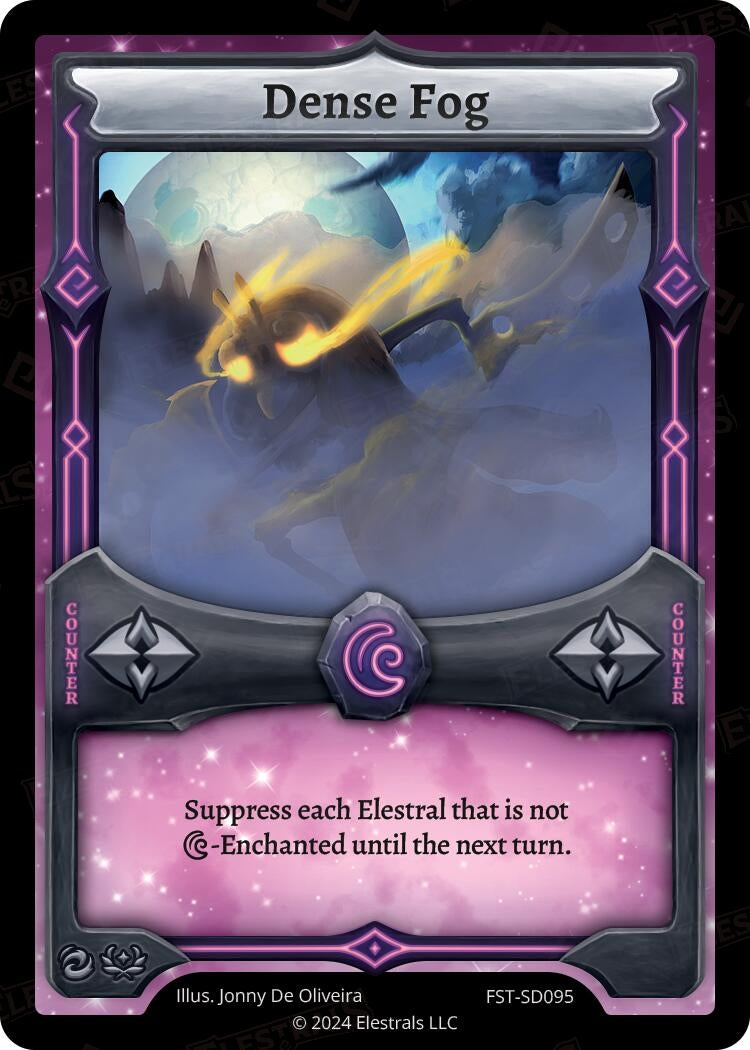 Image for Dense Fog (Divine Champions: Firestorm Starter Decks) (FST-SD095) - Elestrals