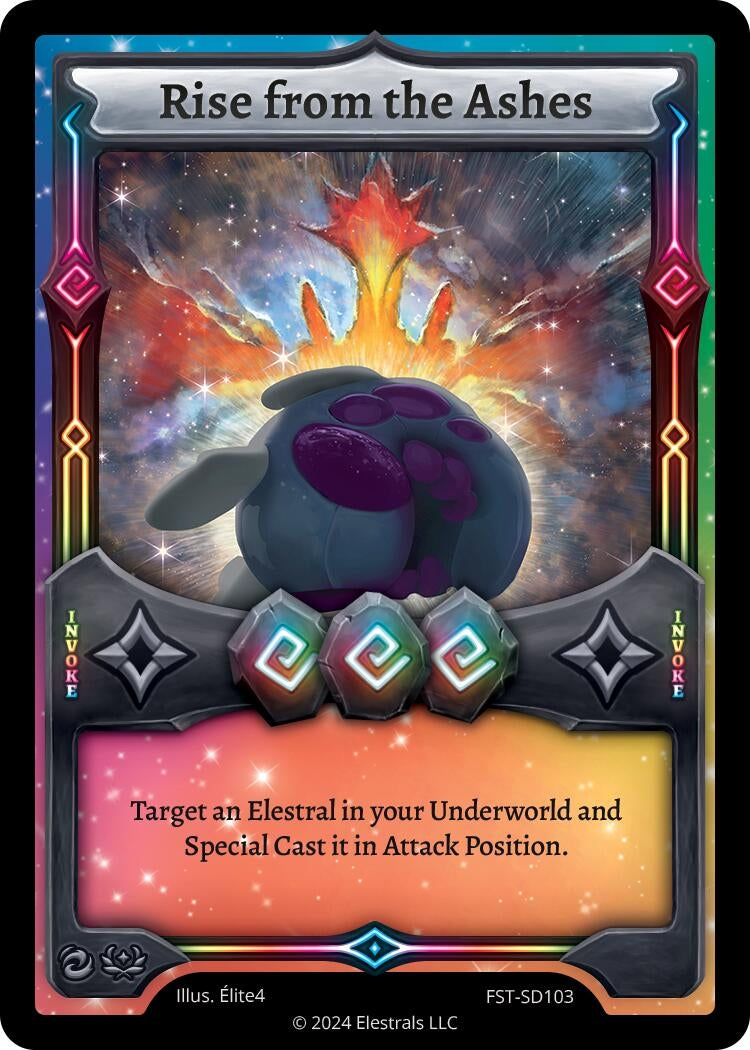 Image for Rise from the Ashes (Divine Champions: Firestorm Starter Decks) (FST-SD103) - Elestrals