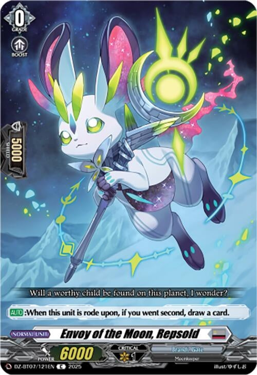 Image for Envoy of the Moon, Repsold (DZ-BT07: Moon Fangs & Cerulean Blaze) (DZ-BT07/121EN) - Cardfight Vanguard