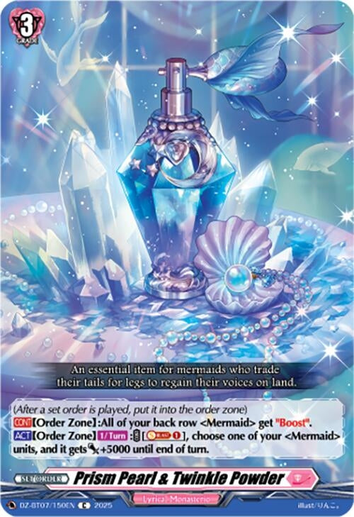 Image for Prism Pearl & Twinkle Powder (DZ-BT07: Moon Fangs & Cerulean Blaze) (DZ-BT07/150EN) - Cardfight Vanguard