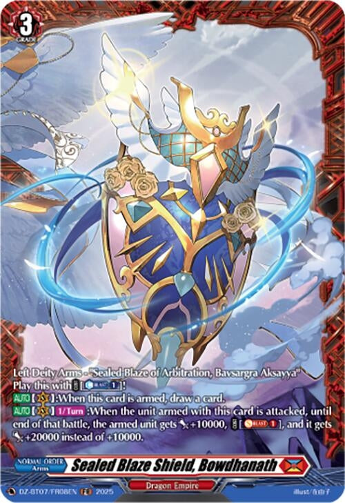 Image for Sealed Blaze Shield, Bowdhanath (FR) (DZ-BT07: Moon Fangs & Cerulean Blaze) (DZ-BT07/FR08EN) - Cardfight Vanguard