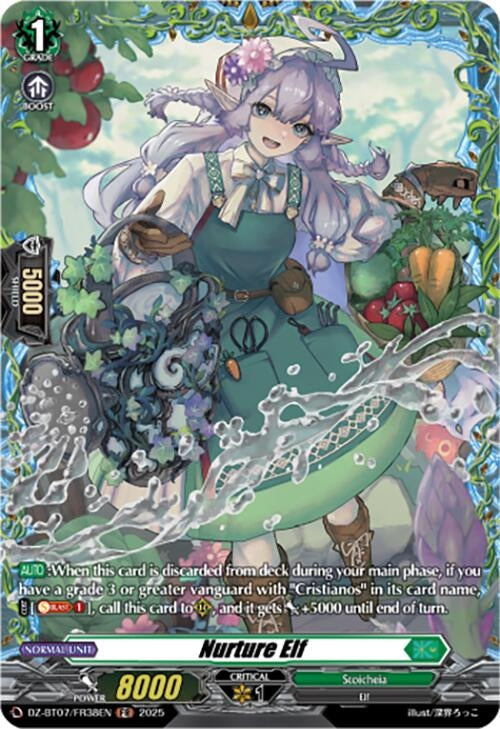 Image for Nurture Elf (FR) (DZ-BT07: Moon Fangs & Cerulean Blaze) (DZ-BT07/FR38EN) - Cardfight Vanguard