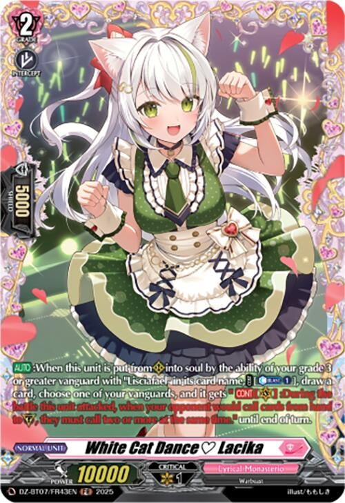 Image for White Cat Dance Lacika (FR) (DZ-BT07: Moon Fangs & Cerulean Blaze) (DZ-BT07/FR43EN) - Cardfight Vanguard