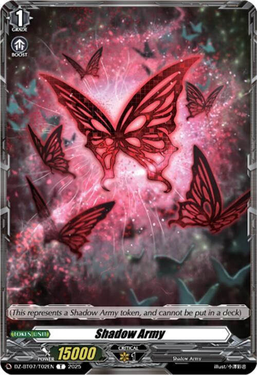 Image for Shadow Army (DZ-BT07: Moon Fangs & Cerulean Blaze) (DZ-BT07/T02EN) - Cardfight Vanguard