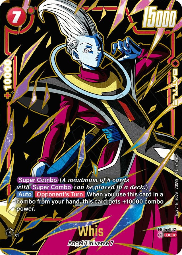 Image for Whis (Alternate Art) (Ultra Limit Alternate Art Reprints) (FB04-002) - Dragon Ball Super: Fusion World
