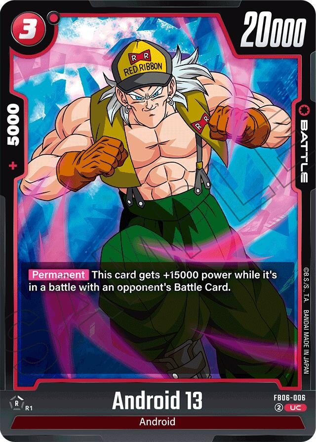 Image for Android 13 (Rivals Clash) (FB06-006) - Dragon Ball Super: Fusion World