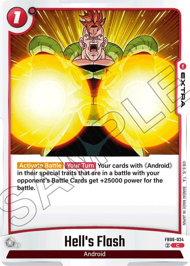 Image for Hell's Flash (Rivals Clash) (FB06-024) - Dragon Ball Super: Fusion World