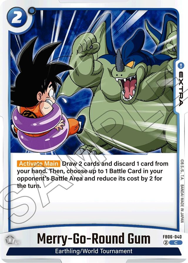 Image for Merry-Go-Round Gum (Rivals Clash) (FB06-040) - Dragon Ball Super: Fusion World