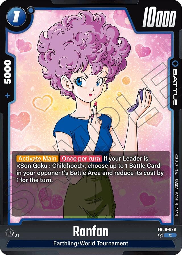 Image for Ranfan (Rivals Clash) (FB06-039) - Dragon Ball Super: Fusion World
