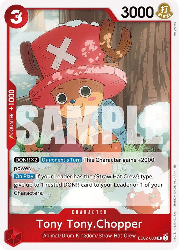 Image for Tony Tony.Chopper (Extra Booster: Anime 25th Collection) (EB02-003) - One Piece Card Game