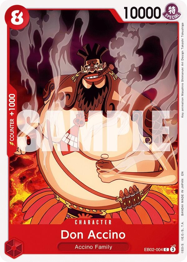 Image for Don Accino (Extra Booster: Anime 25th Collection) (EB02-004) - One Piece Card Game