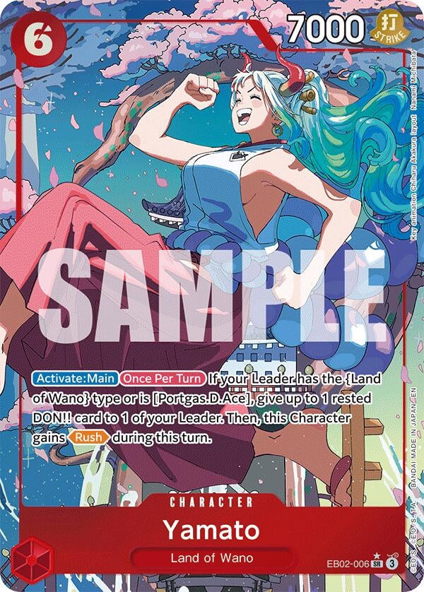 Image for Yamato (Alternate Art) (Extra Booster: Anime 25th Collection) (EB02-006) - One Piece Card Game
