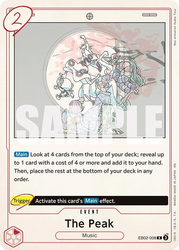 Image for The Peak (Extra Booster: Anime 25th Collection) (EB02-008) - One Piece Card Game