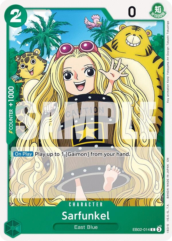 Image for Sarfunkel (Extra Booster: Anime 25th Collection) (EB02-014) - One Piece Card Game