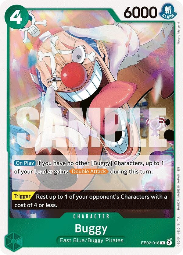 Image for Buggy (Extra Booster: Anime 25th Collection) (EB02-018) - One Piece Card Game