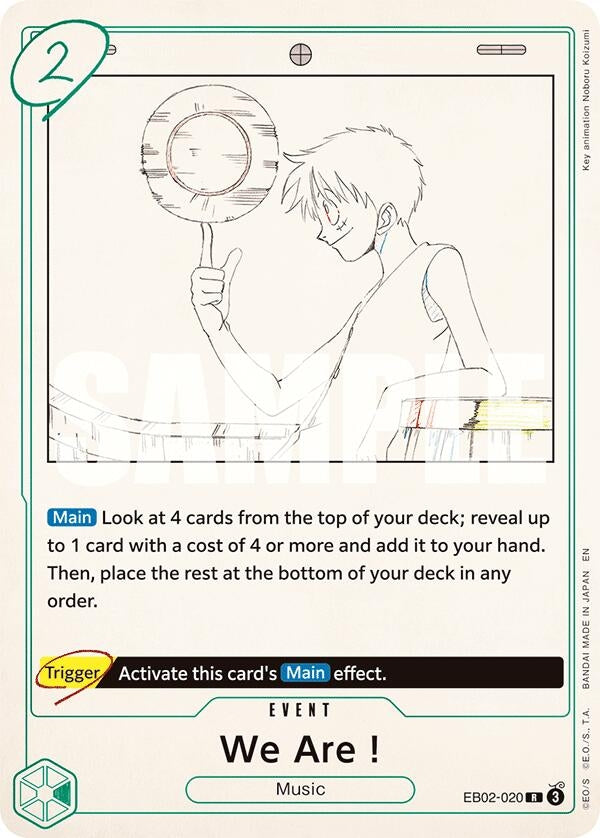Image for We Are! (Extra Booster: Anime 25th Collection) (EB02-020) - One Piece Card Game