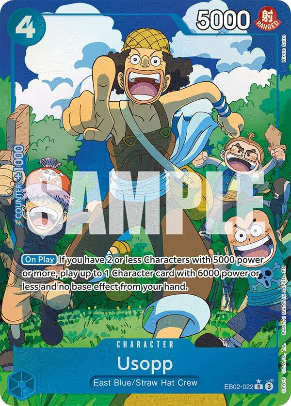 Image for Usopp (Alternate Art) (Extra Booster: Anime 25th Collection) (EB02-022) - One Piece Card Game
