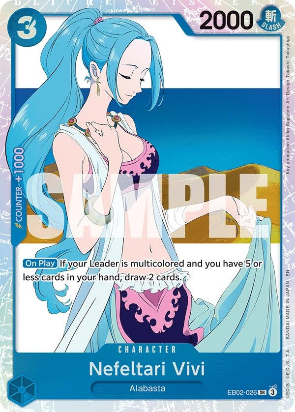 Image for Nefeltari Vivi (Extra Booster: Anime 25th Collection) (EB02-026) - One Piece Card Game