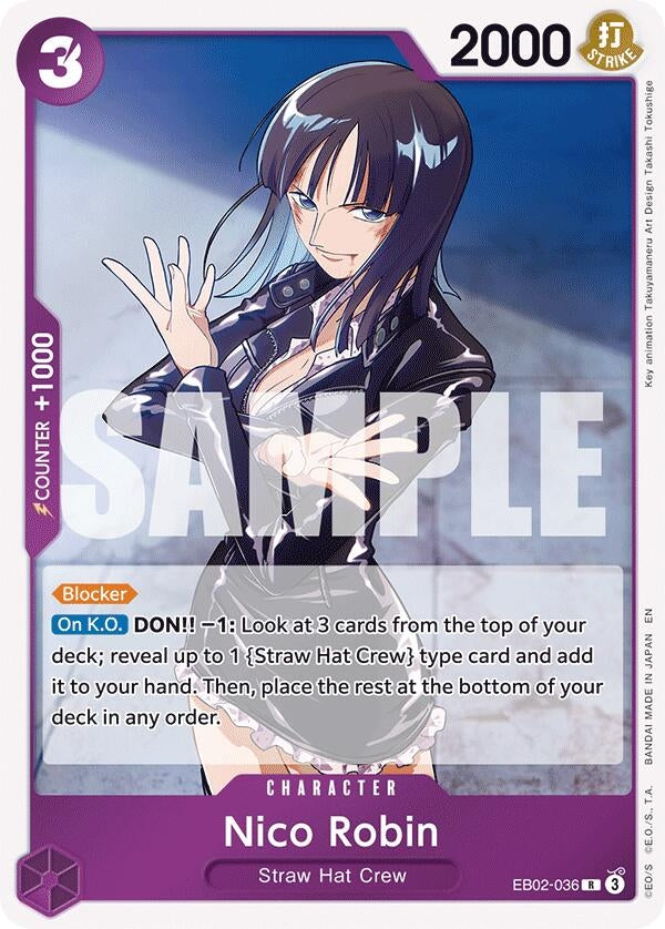 Image for Nico Robin (Extra Booster: Anime 25th Collection) (EB02-036) - One Piece Card Game
