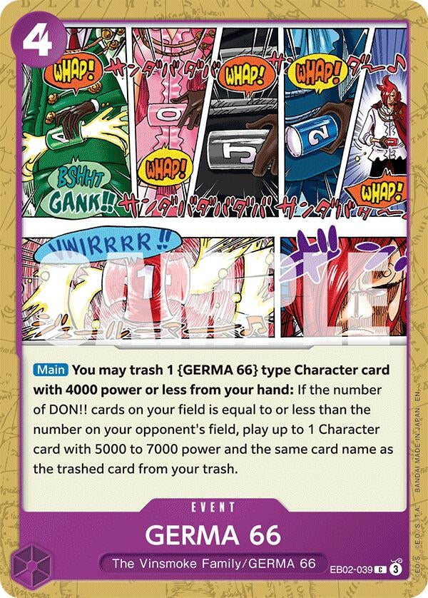 Image for GERMA 66 (Extra Booster: Anime 25th Collection) (EB02-039) - One Piece Card Game