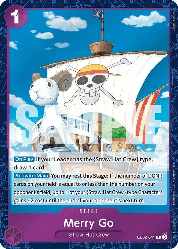 Image for Merry Go (041) (Extra Booster: Anime 25th Collection) (EB02-041) - One Piece Card Game
