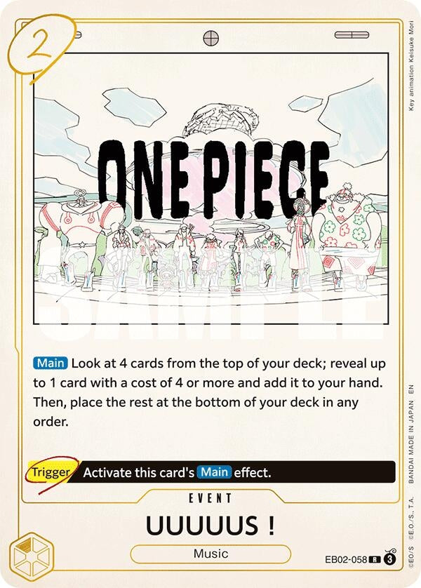 Image for UUUUUS! (Extra Booster: Anime 25th Collection) (EB02-058) - One Piece Card Game