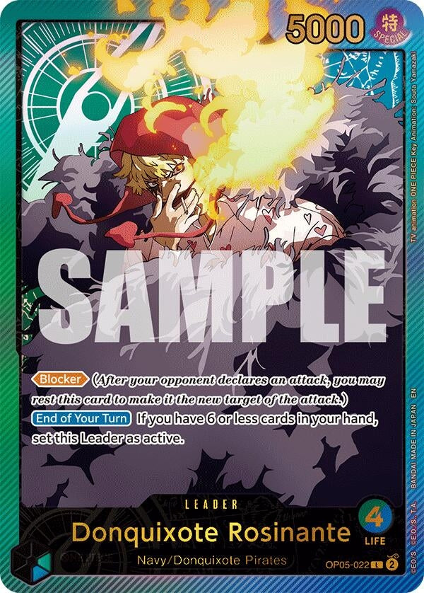 Image for Donquixote Rosinante (SPR) (Extra Booster: Anime 25th Collection) (OP05-022) - One Piece Card Game