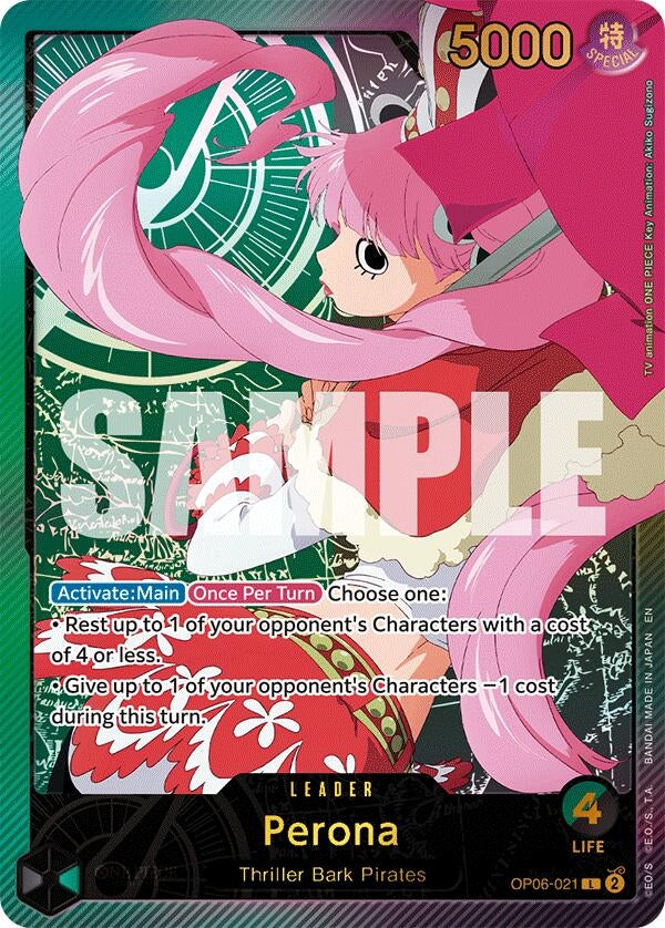 Image for Perona (SPR) (Extra Booster: Anime 25th Collection) (OP06-021) - One Piece Card Game