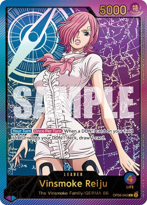 Image for Vinsmoke Reiju (SPR) (Extra Booster: Anime 25th Collection) (OP06-042) - One Piece Card Game