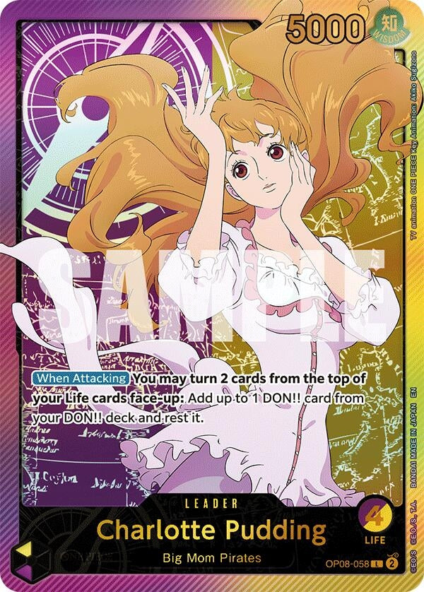 Image for Charlotte Pudding (SPR) (Extra Booster: Anime 25th Collection) (OP08-058) - One Piece Card Game