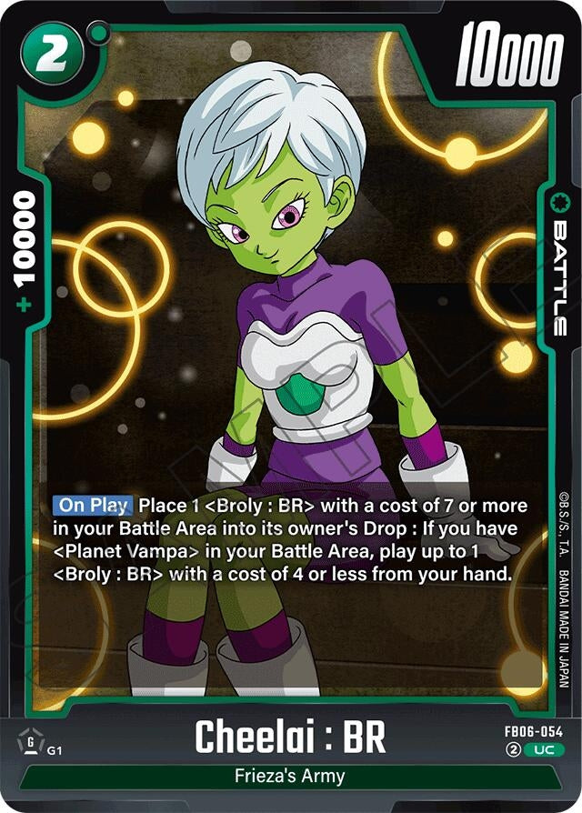 Image for Cheelai : BR - FB06-054 (Rivals Clash) (FB06-054) - Dragon Ball Super: Fusion World