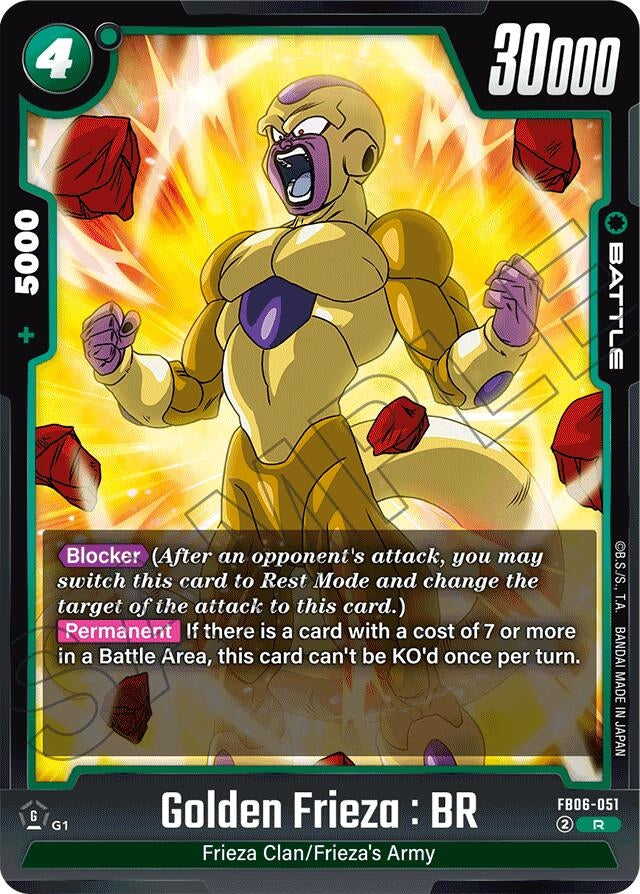 Image for Golden Frieza : BR (Rivals Clash) (FB06-051) - Dragon Ball Super: Fusion World