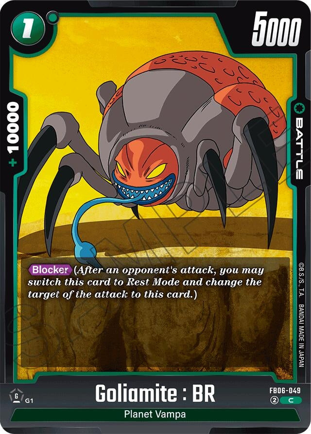 Image for Goliamite : BR (Rivals Clash) (FB06-049) - Dragon Ball Super: Fusion World