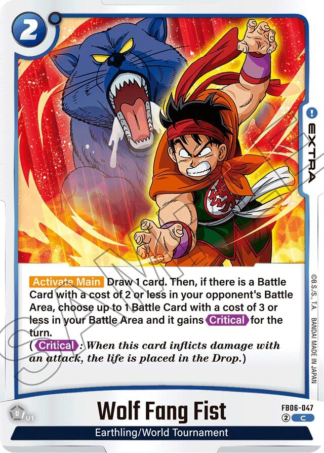 Image for Wolf Fang Fist (Rivals Clash) (FB06-047) - Dragon Ball Super: Fusion World