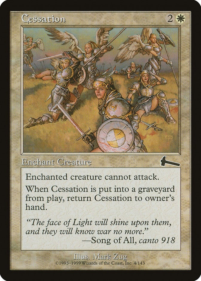 Image for Cessation (Urza's Legacy) (4) - Magic: The Gathering