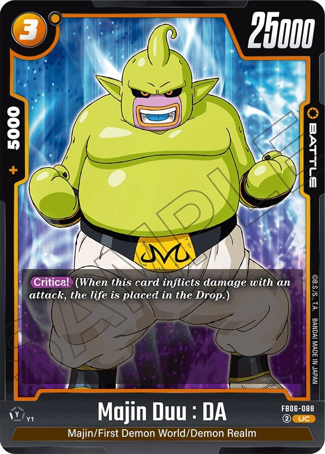 Image for Majin Duu : DA (Rivals Clash) (FB06-088) - Dragon Ball Super: Fusion World