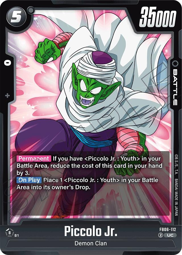 Image for Piccolo Jr. - FB06-112 (Rivals Clash) (FB06-112) - Dragon Ball Super: Fusion World