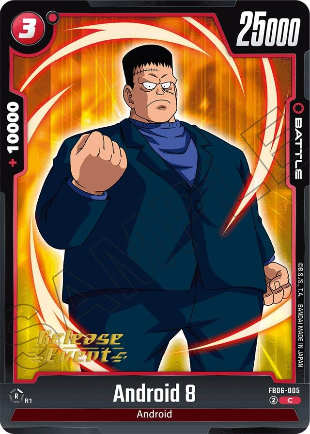 Image for Android 8 (Rivals Clash Release Event Cards) (FB06-005) - Dragon Ball Super: Fusion World