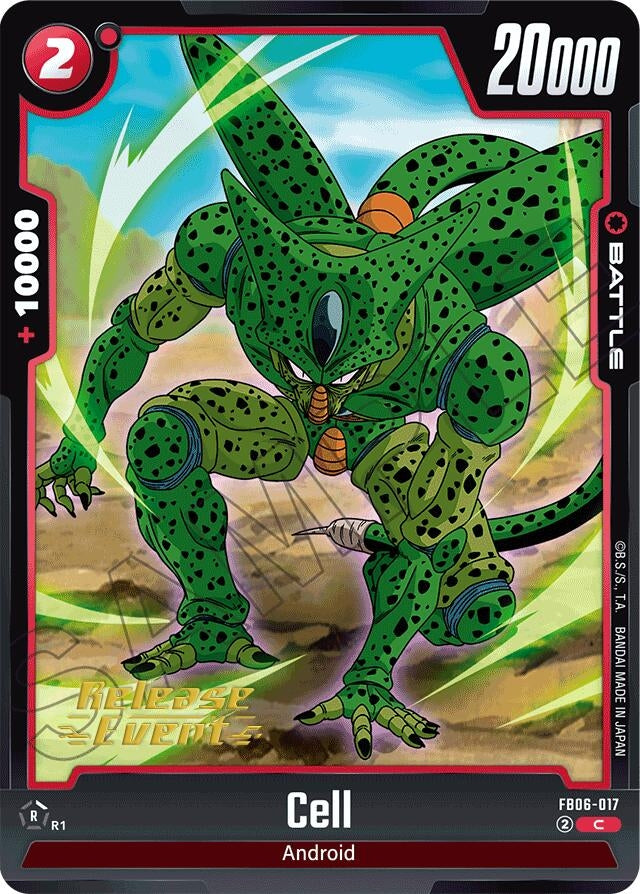 Image for Cell (Rivals Clash Release Event Cards) (FB06-017) - Dragon Ball Super: Fusion World