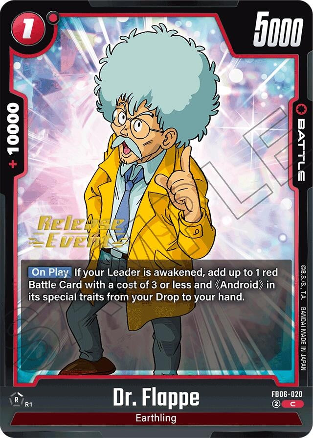 Image for Dr. Flappe (Rivals Clash Release Event Cards) (FB06-020) - Dragon Ball Super: Fusion World