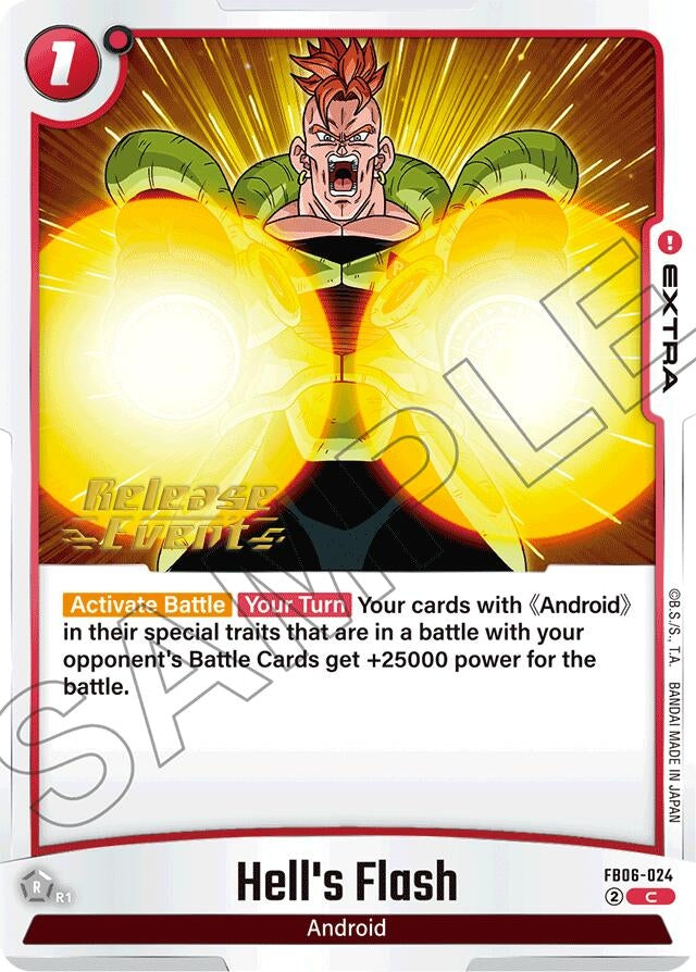 Image for Hell's Flash (Rivals Clash Release Event Cards) (FB06-024) - Dragon Ball Super: Fusion World